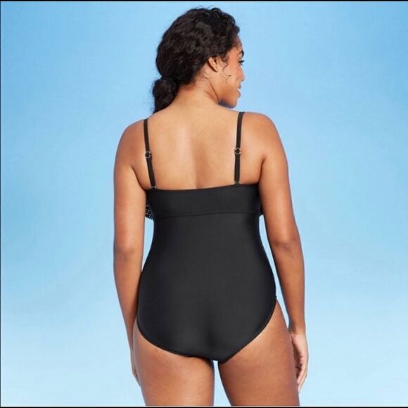 KONA Sol | black ruffle swimsuit - Picture 4 of 11